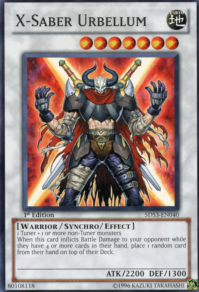 X-Saber Urbellum [5DS3-EN040] Common | Good Games Adelaide SA