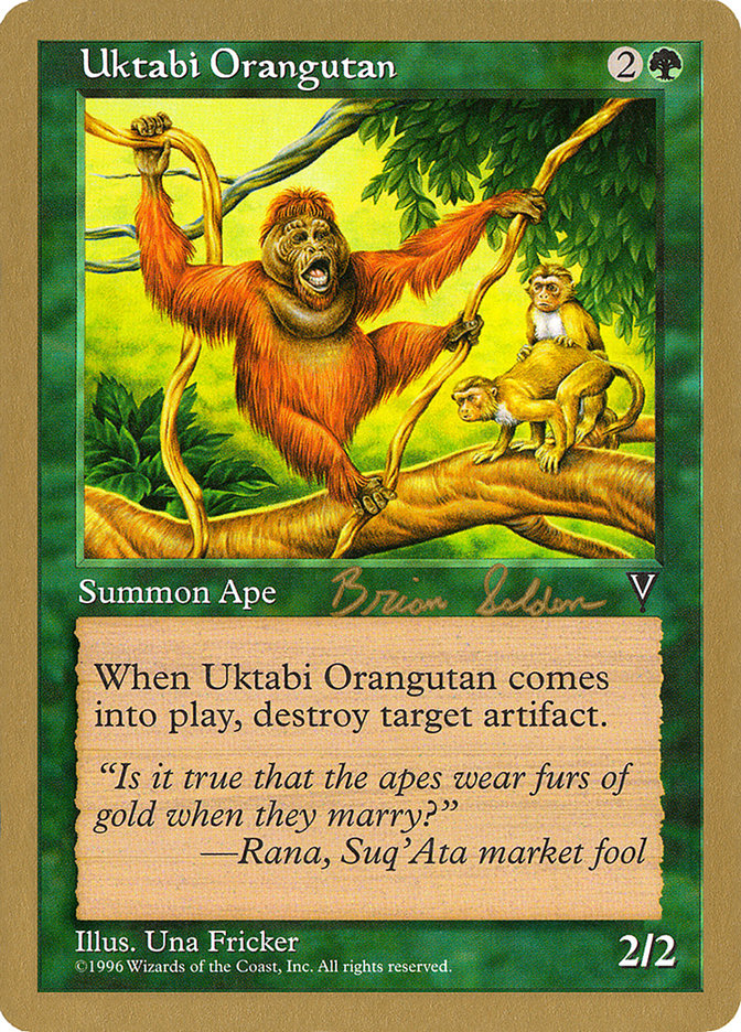 Uktabi Orangutan (Brian Selden) [World Championship Decks 1998] | Good Games Adelaide SA