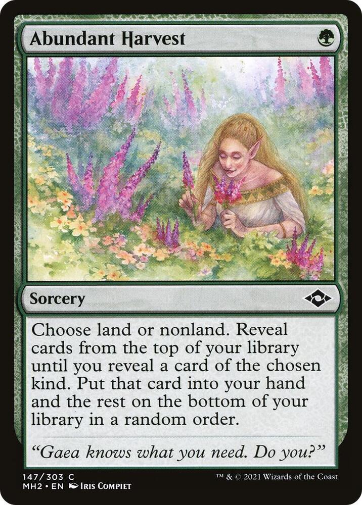 Abundant Harvest 147 (Modern Horizons 2)  - Foil | Good Games Adelaide SA