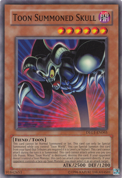 Toon Summoned Skull [DLG1-EN065] Common | Good Games Adelaide SA