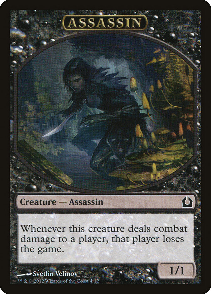 Assassin Token [Return to Ravnica Tokens] | Good Games Adelaide SA
