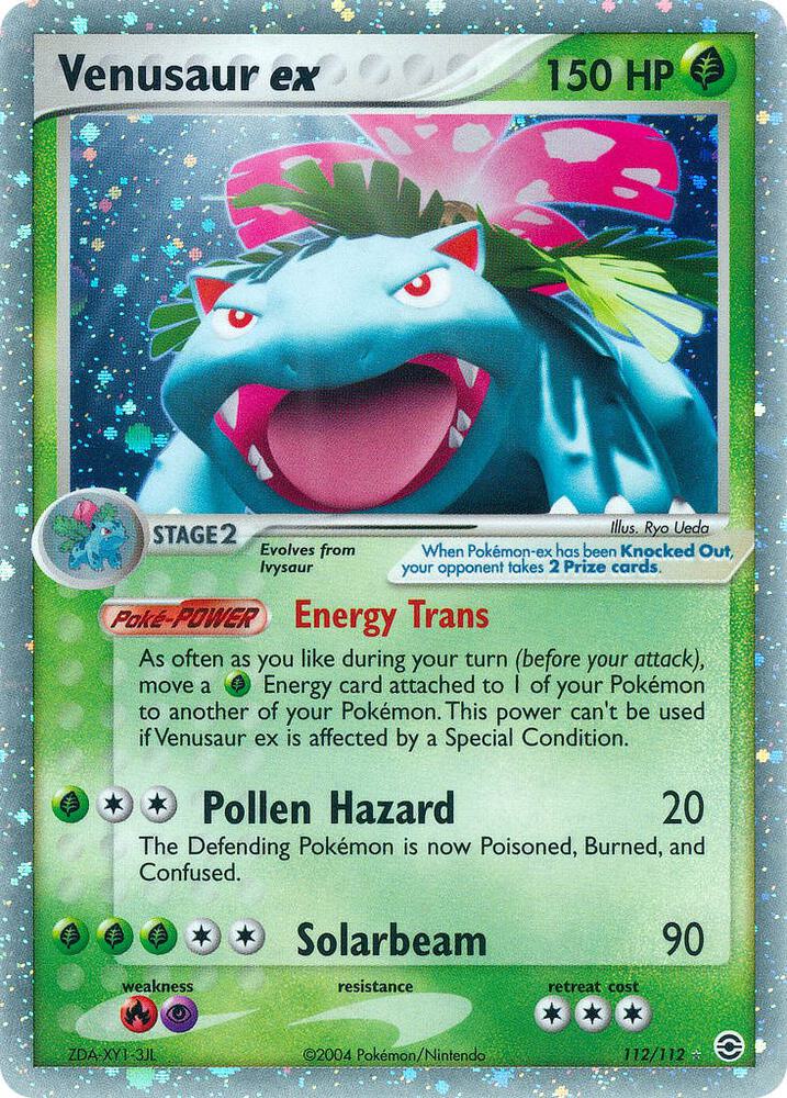 Venusaur ex 112/112 (FireRed & LeafGreen)  - Holofoil | Good Games Adelaide SA