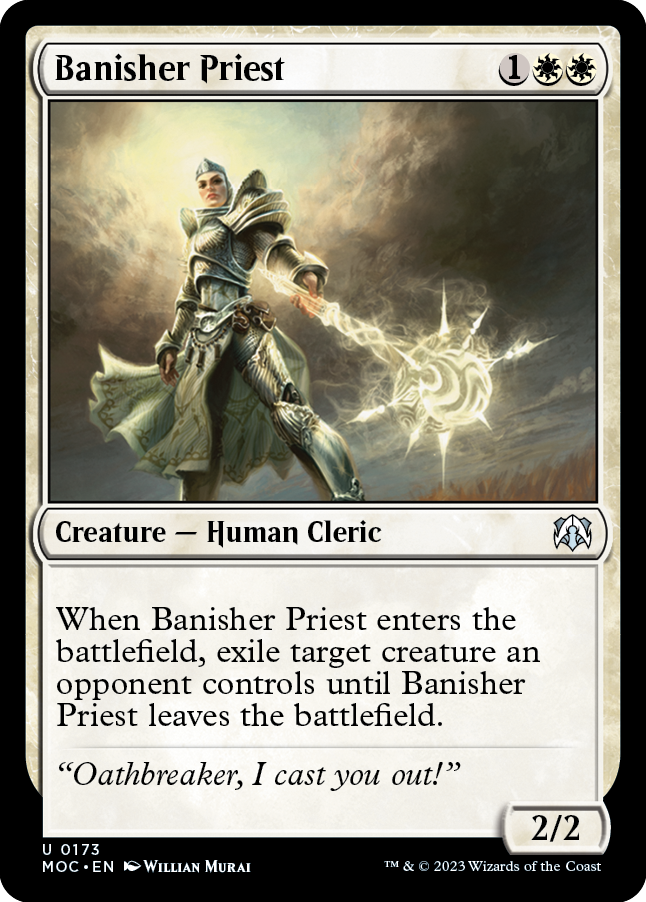 Banisher Priest [March of the Machine Commander] | Good Games Adelaide SA