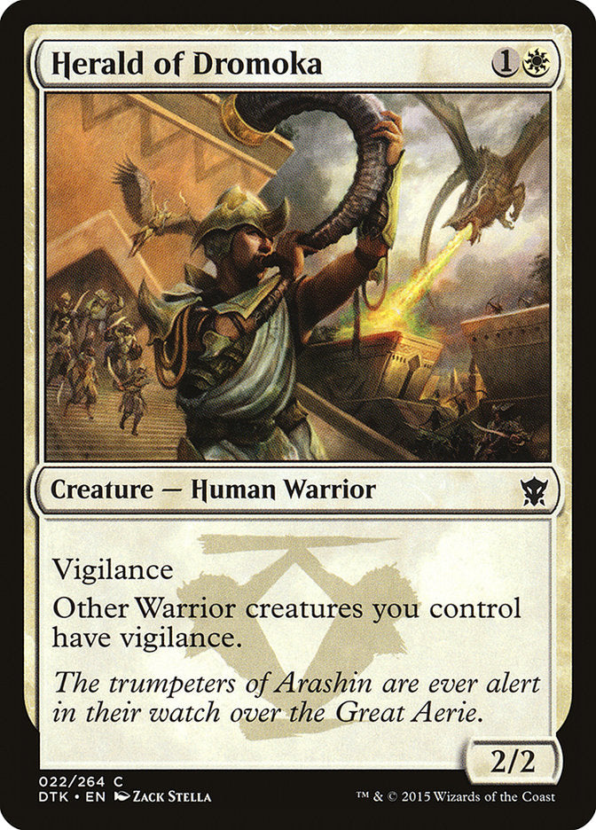 Herald of Dromoka [Dragons of Tarkir] | Good Games Adelaide SA