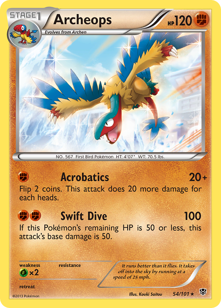 Archeops (54/101) [Black & White: Plasma Blast] | Good Games Adelaide SA