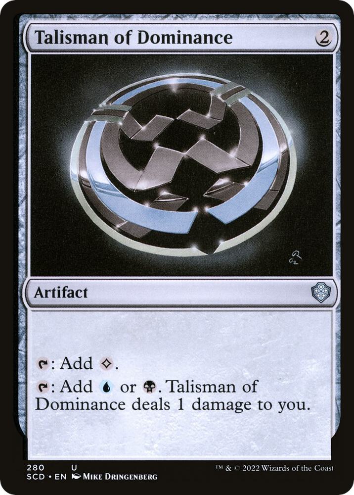 Talisman of Dominance 280 (Starter Commander Decks)  | Good Games Adelaide SA