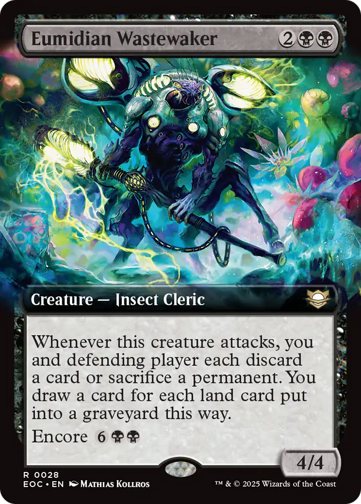 Eumidian Wastewaker (Extended Art) [Edge of Eternities Commander] | Good Games Adelaide SA