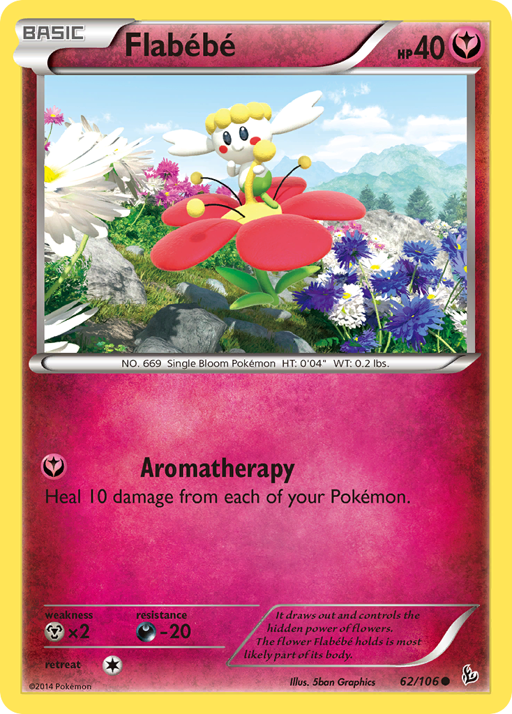 Flabebe (62/106) [XY: Flashfire] | Good Games Adelaide SA