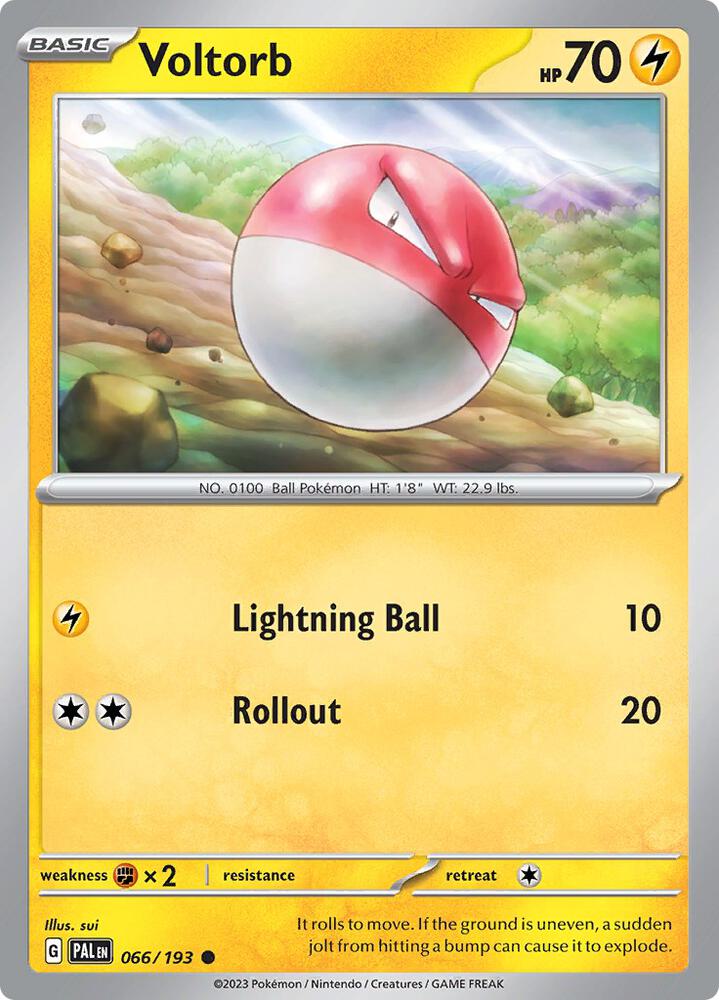 Voltorb 066/193 (SV02: Paldea Evolved)  | Good Games Adelaide SA