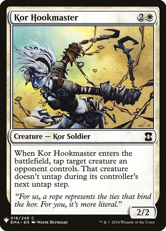 Kor Hookmaster 18 (The List Reprints)  | Good Games Adelaide SA
