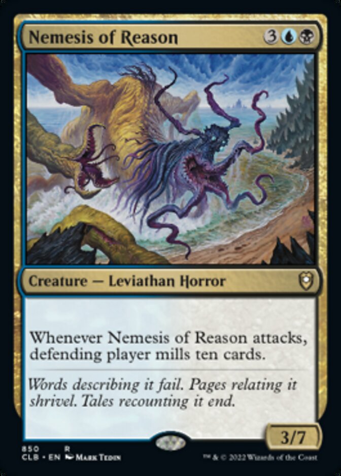 Nemesis of Reason [Commander Legends: Battle for Baldur's Gate] | Good Games Adelaide SA