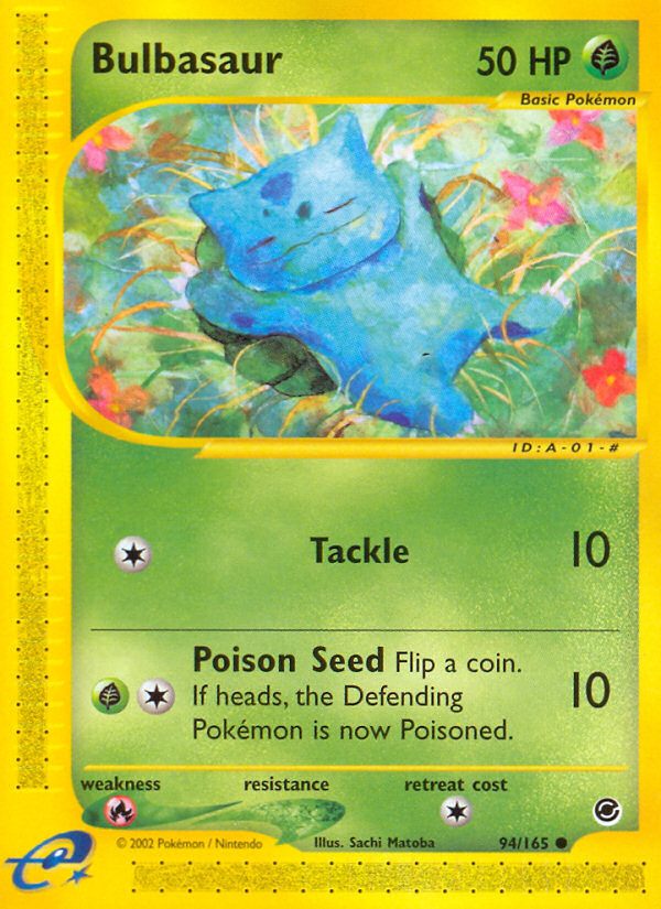 Bulbasaur (94/165) [Expedition: Base Set] | Good Games Adelaide SA