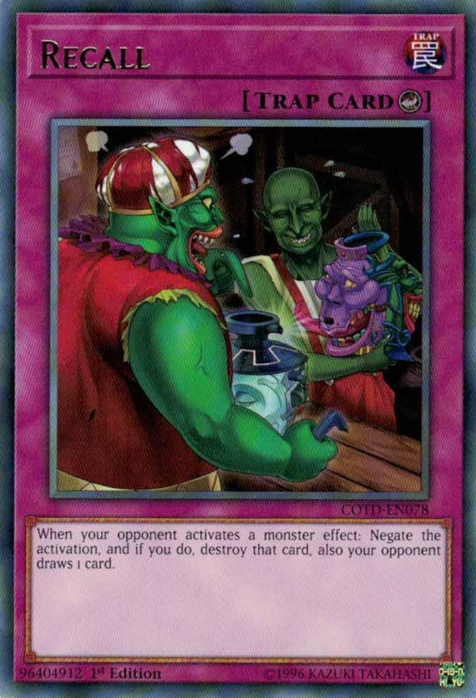 Recall [COTD-EN078] Rare | Good Games Adelaide SA