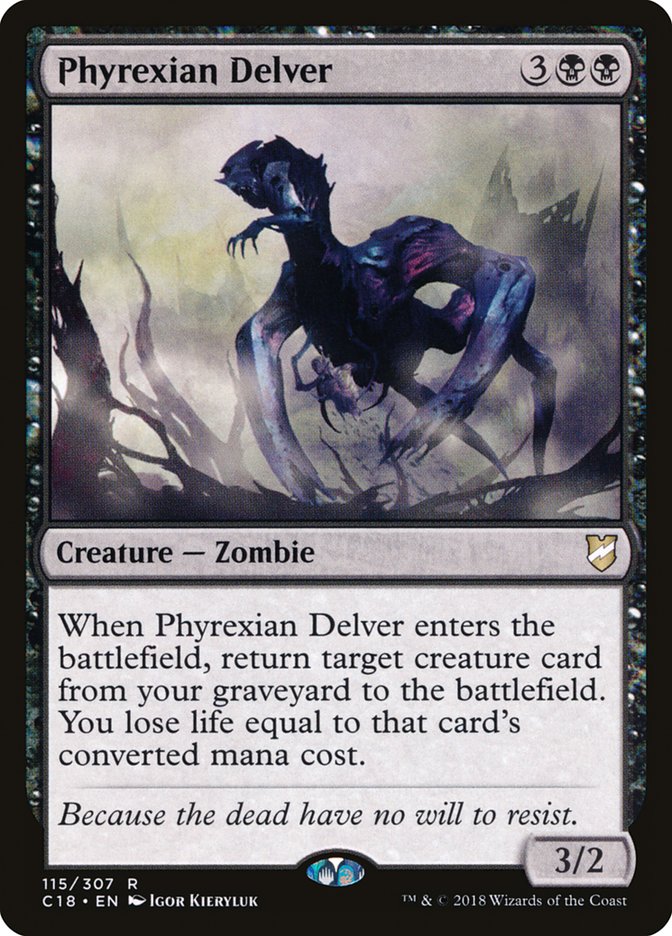 Phyrexian Delver [Commander 2018] | Good Games Adelaide SA