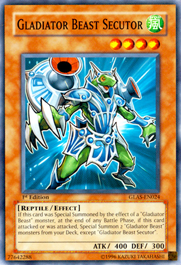 Gladiator Beast Secutor [GLAS-EN024] Common | Good Games Adelaide SA