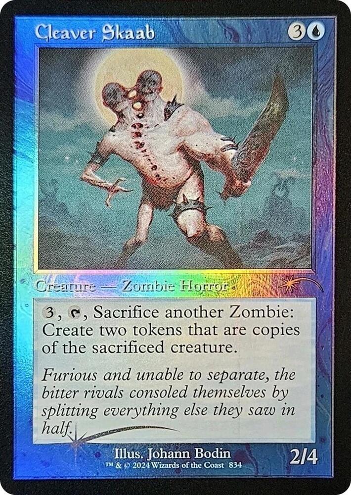 Cleaver Skaab Retro Frame 834 (Secret Lair Drop Series)  - Foil | Good Games Adelaide SA