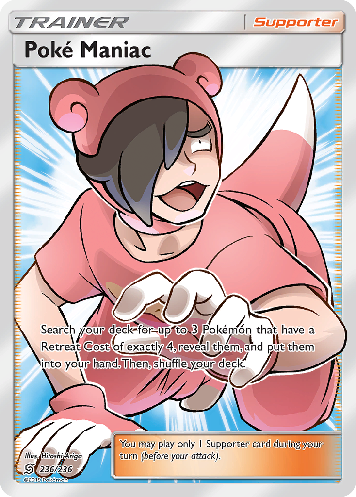 Poke Maniac (236/236) [Sun & Moon: Unified Minds] | Good Games Adelaide SA