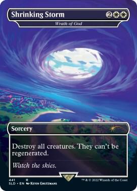 Shrinking Storm Wrath of God 441 (Secret Lair Drop Series)  | Good Games Adelaide SA