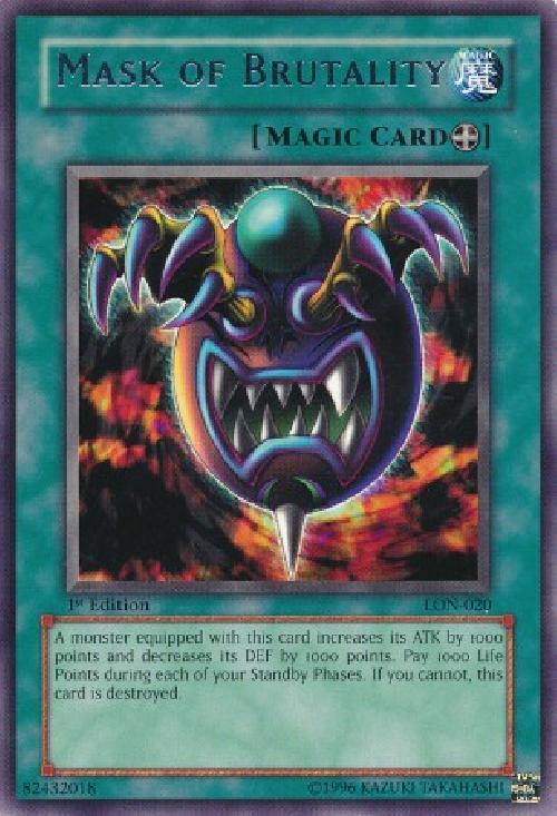 Mask of Brutality [LON-020] Rare | Good Games Adelaide SA