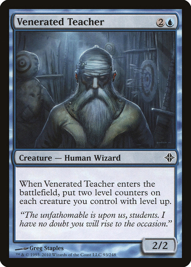 Venerated Teacher 93 (Rise of the Eldrazi)  | Good Games Adelaide SA