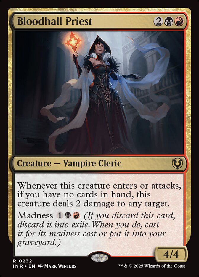 Bloodhall Priest 232 (Innistrad Remastered)  | Good Games Adelaide SA