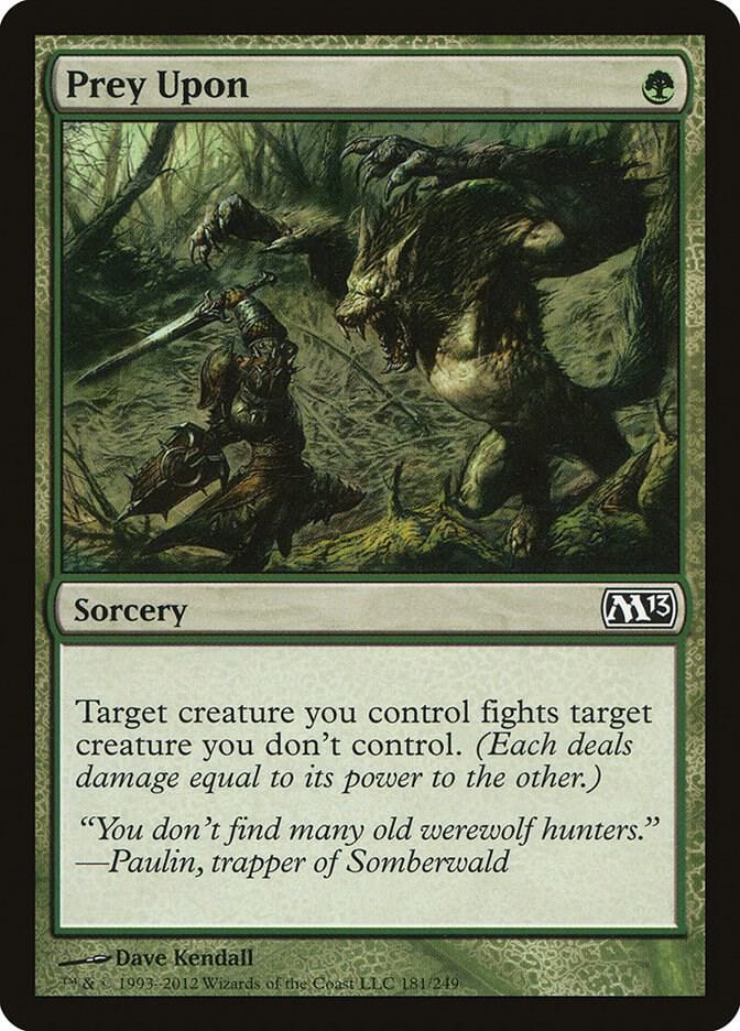 Prey Upon 181 (Magic 2013 (M13))  - Foil | Good Games Adelaide SA