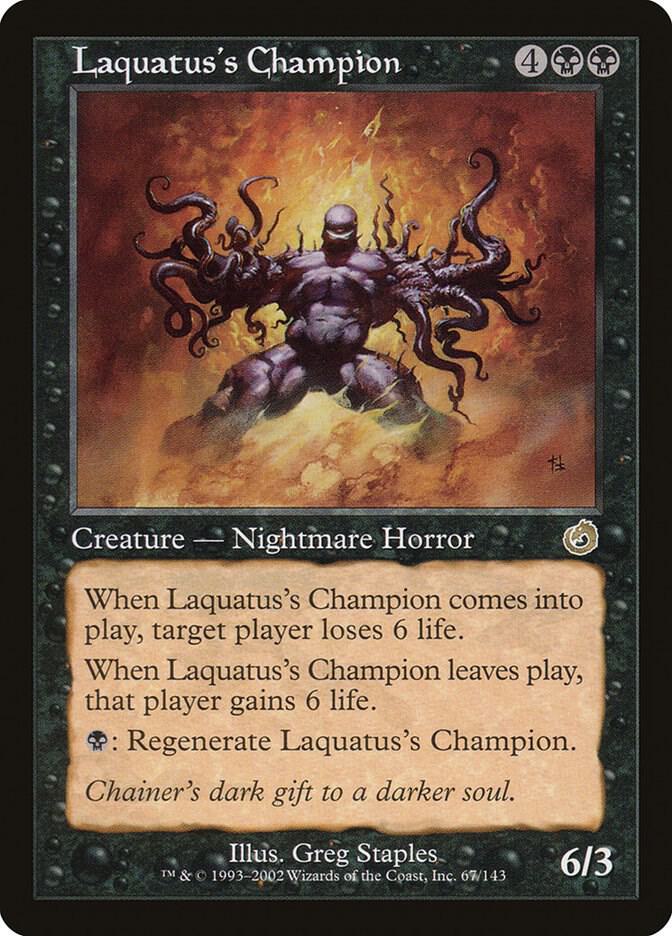 Laquatuss Champion 67 (Torment)  - Foil | Good Games Adelaide SA