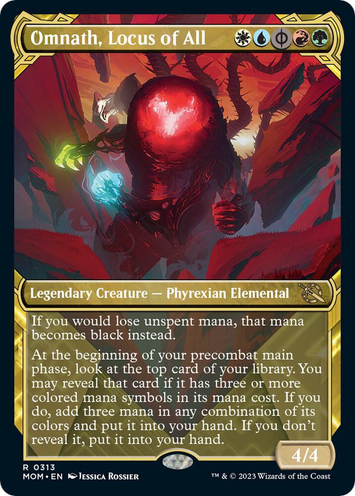 Omnath, Locus of All 313 (March of the Machine)  - Showcase | Good Games Adelaide SA
