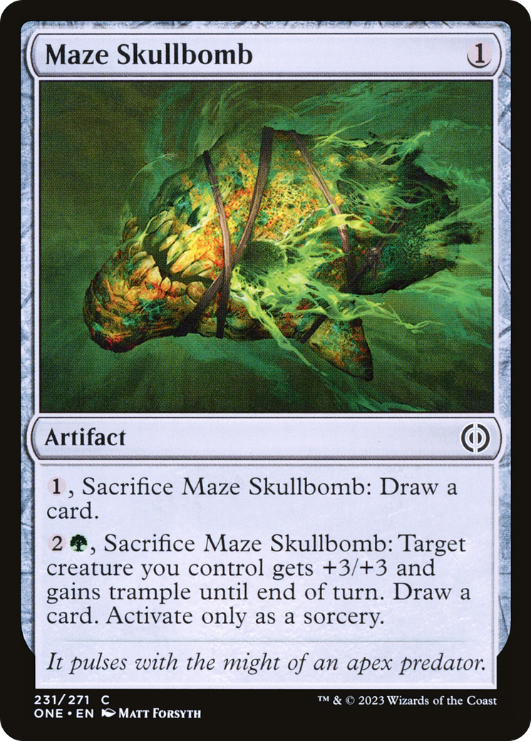 Maze Skullbomb [Phyrexia: All Will Be One] | Good Games Adelaide SA