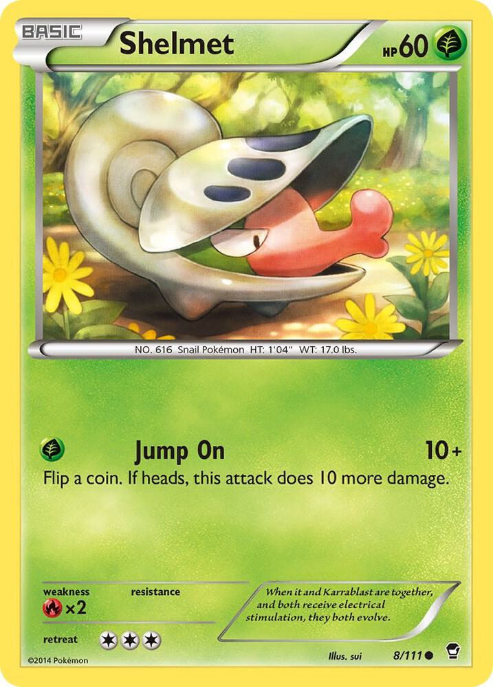 Shelmet 8/111 (XY - Furious Fists)  | Good Games Adelaide SA
