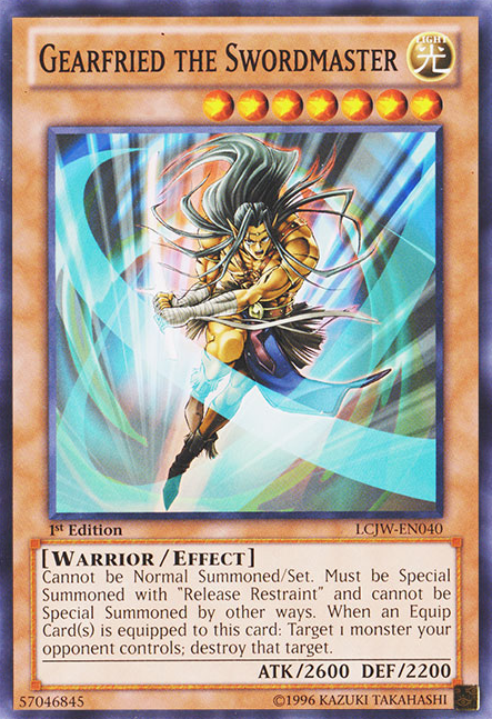 Gearfried the Swordmaster [LCJW-EN040] Common | Good Games Adelaide SA
