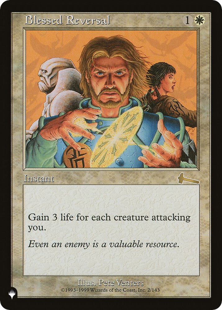 Blessed Reversal 2/143 (The List Reprints)  | Good Games Adelaide SA