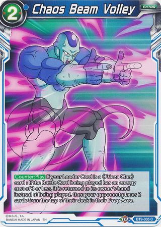Chaos Beam Volley [BT9-035] | Good Games Adelaide SA