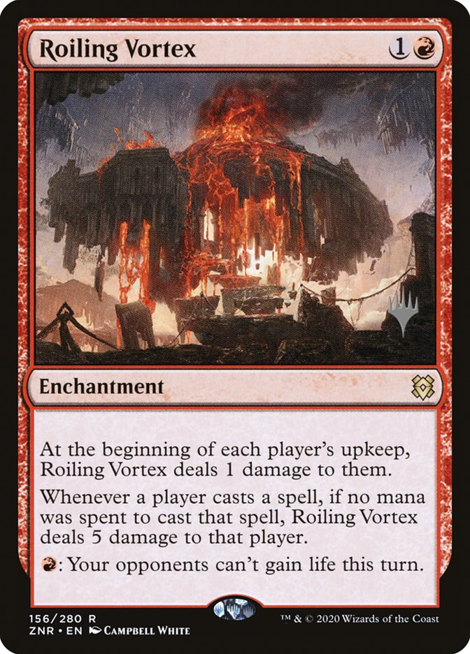 Roiling Vortex (Promo Pack) [Zendikar Rising Promos] | Good Games Adelaide SA