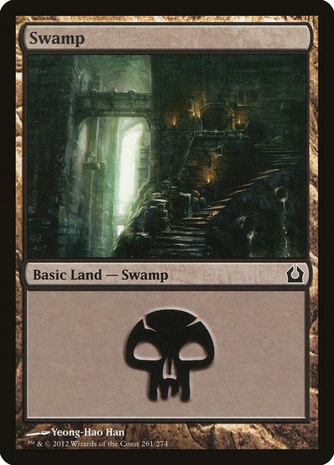 Swamp 261 261 (Return to Ravnica)  - Foil | Good Games Adelaide SA