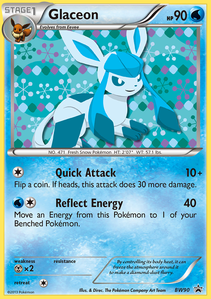 Glaceon (BW90) [Black & White: Black Star Promos] | Good Games Adelaide SA