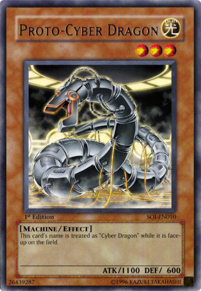 Proto-Cyber Dragon [SOI-EN010] Rare | Good Games Adelaide SA