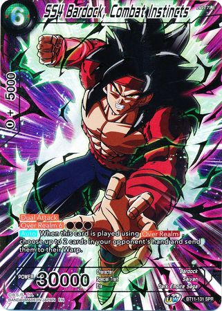 SS4 Bardock, Combat Instincts (SPR) [BT11-131] | Good Games Adelaide SA