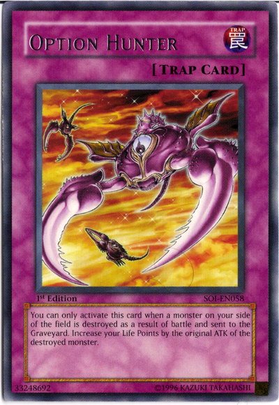 Option Hunter [SOI-EN058] Rare | Good Games Adelaide SA