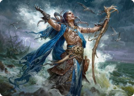 Lier, Disciple of the Drowned Art Card [Innistrad: Midnight Hunt Art Series] | Good Games Adelaide SA