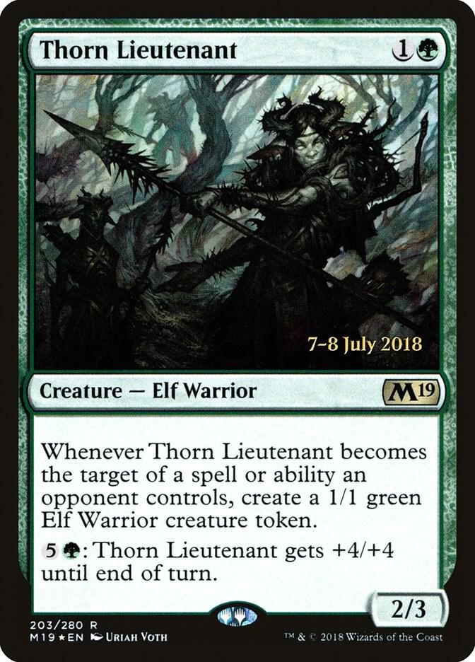 Thorn Lieutenant 203 (Prerelease Cards)  - Foil | Good Games Adelaide SA