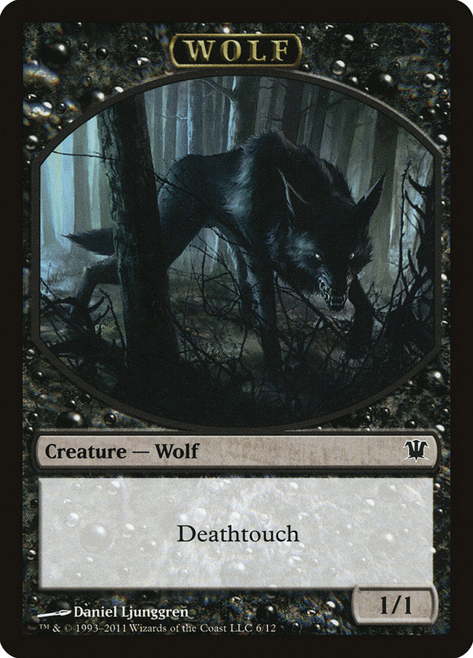 Wolf (6/12) [Innistrad Tokens] | Good Games Adelaide SA