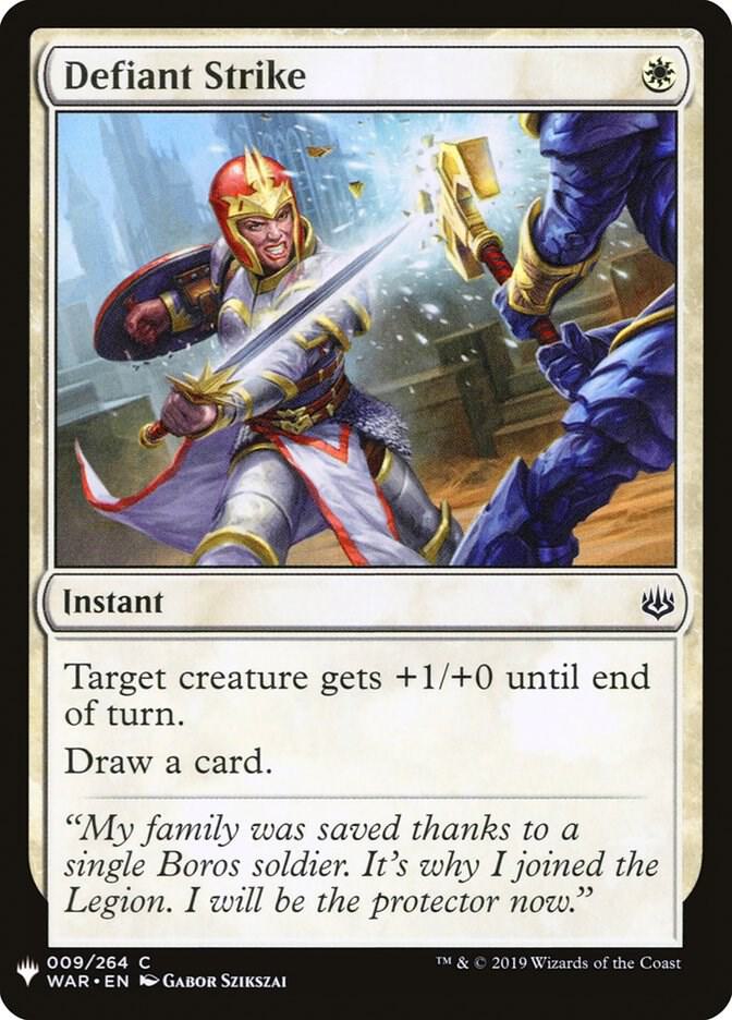 Defiant Strike 9 (The List Reprints)  | Good Games Adelaide SA
