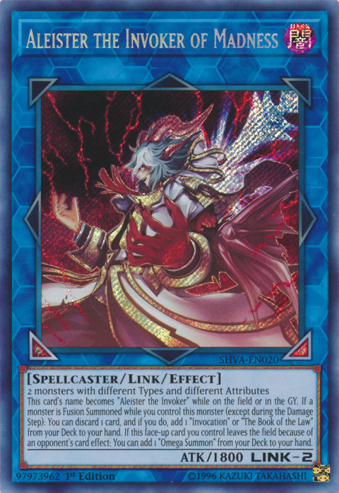 Aleister the Invoker of Madness [SHVA-EN020] Secret Rare | Good Games Adelaide SA