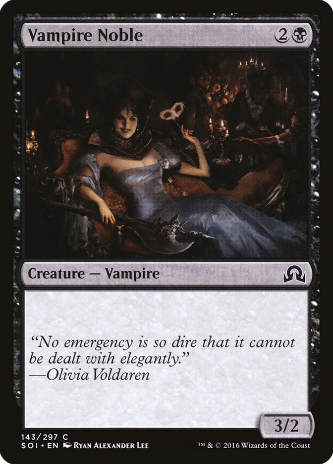 Vampire Noble 143 (Shadows over Innistrad)  | Good Games Adelaide SA