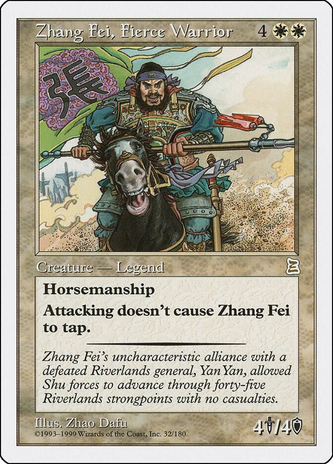 Zhang Fei, Fierce Warrior 32/180 (Portal Three Kingdoms)  | Good Games Adelaide SA
