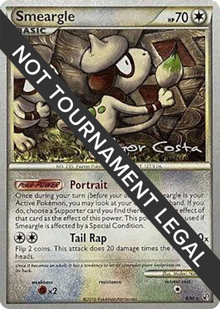Smeargle 2012 Igor Costa 8/90 (World Championship Decks)  | Good Games Adelaide SA