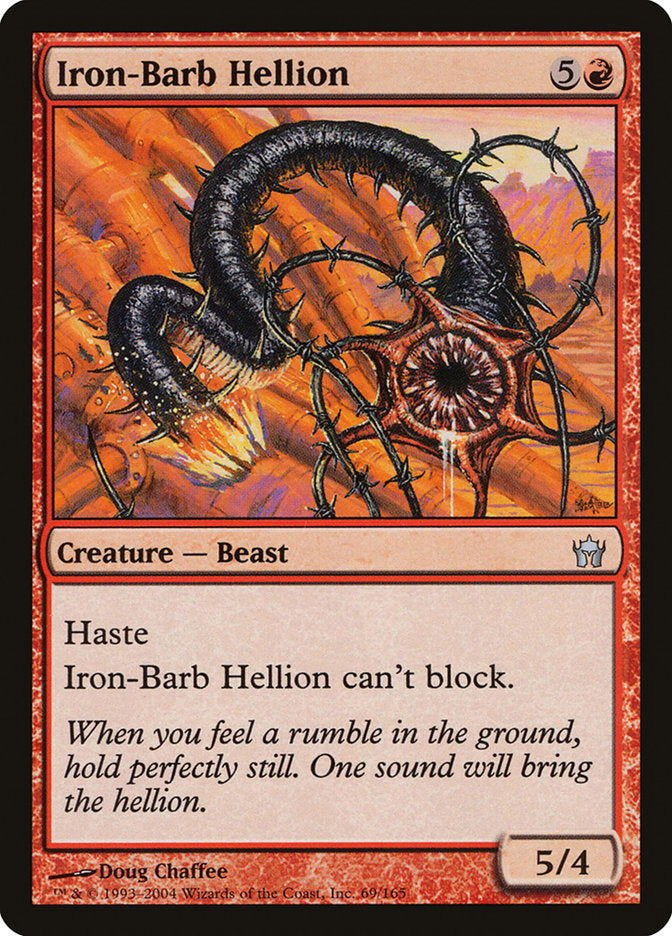 Iron-Barb Hellion 69 (Fifth Dawn)  - Foil | Good Games Adelaide SA
