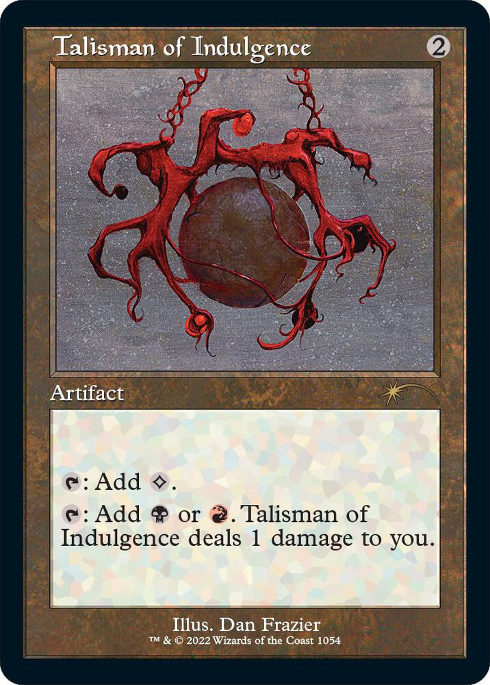 Talisman of Indulgence Retro Frame 1054 (Secret Lair Drop Series)  | Good Games Adelaide SA