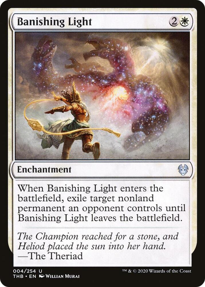 Banishing Light 4 (Theros Beyond Death)  - Foil | Good Games Adelaide SA